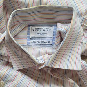 Bundle of two men's button down shirts: How & Hudson and Charles Tyrwhitt